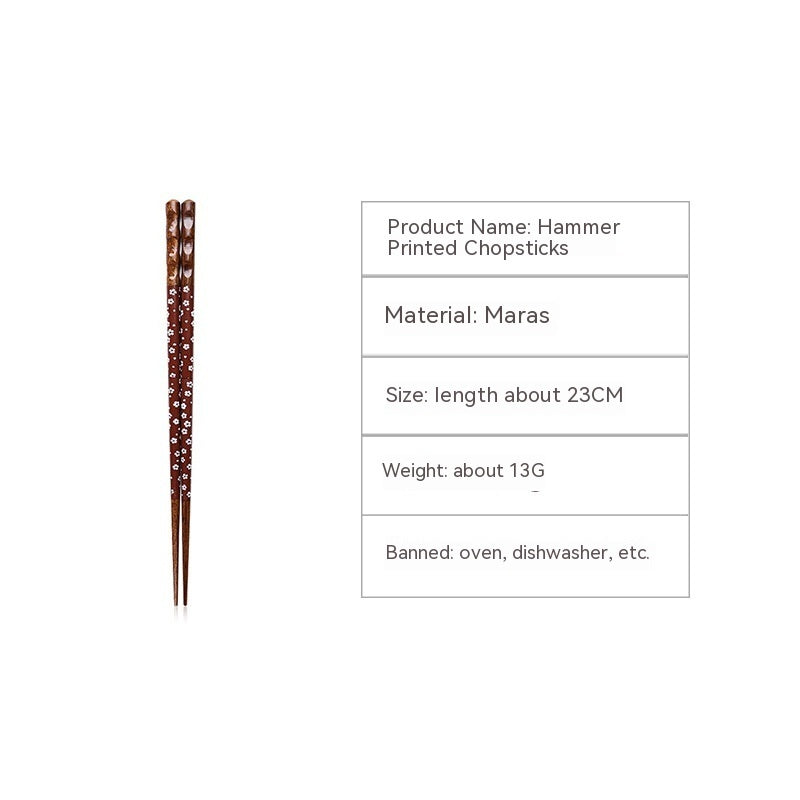 Fashion Flower Household Hotel Chopsticks