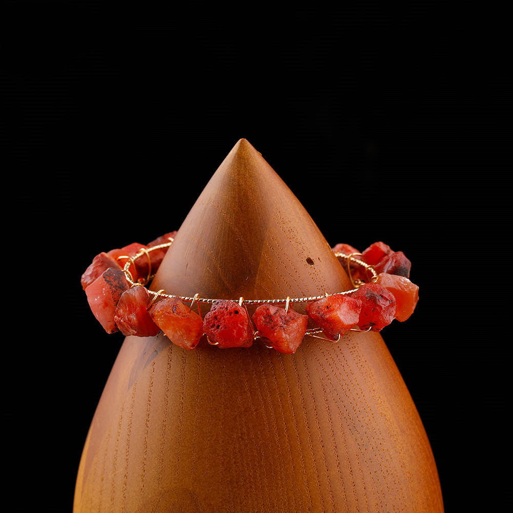 Ladies Reiki Bracelet Rose Citrine Stone