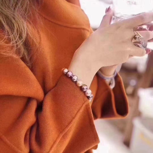 New Fashion 9-10mm Candy Color Freshwater Pearl Bracelet