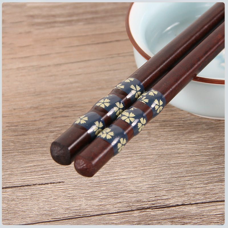 Wooden Japanese Style Chopsticks Household Craft Chopsticks Wooden Tableware