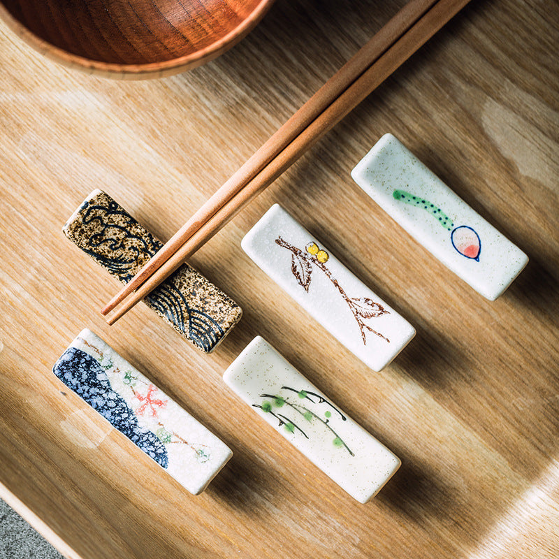 Creative Ceramic Chopsticks Rest Support Restaurant Ding Room