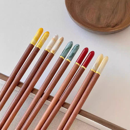 Top Red Sandalwood Chopsticks Household High-end