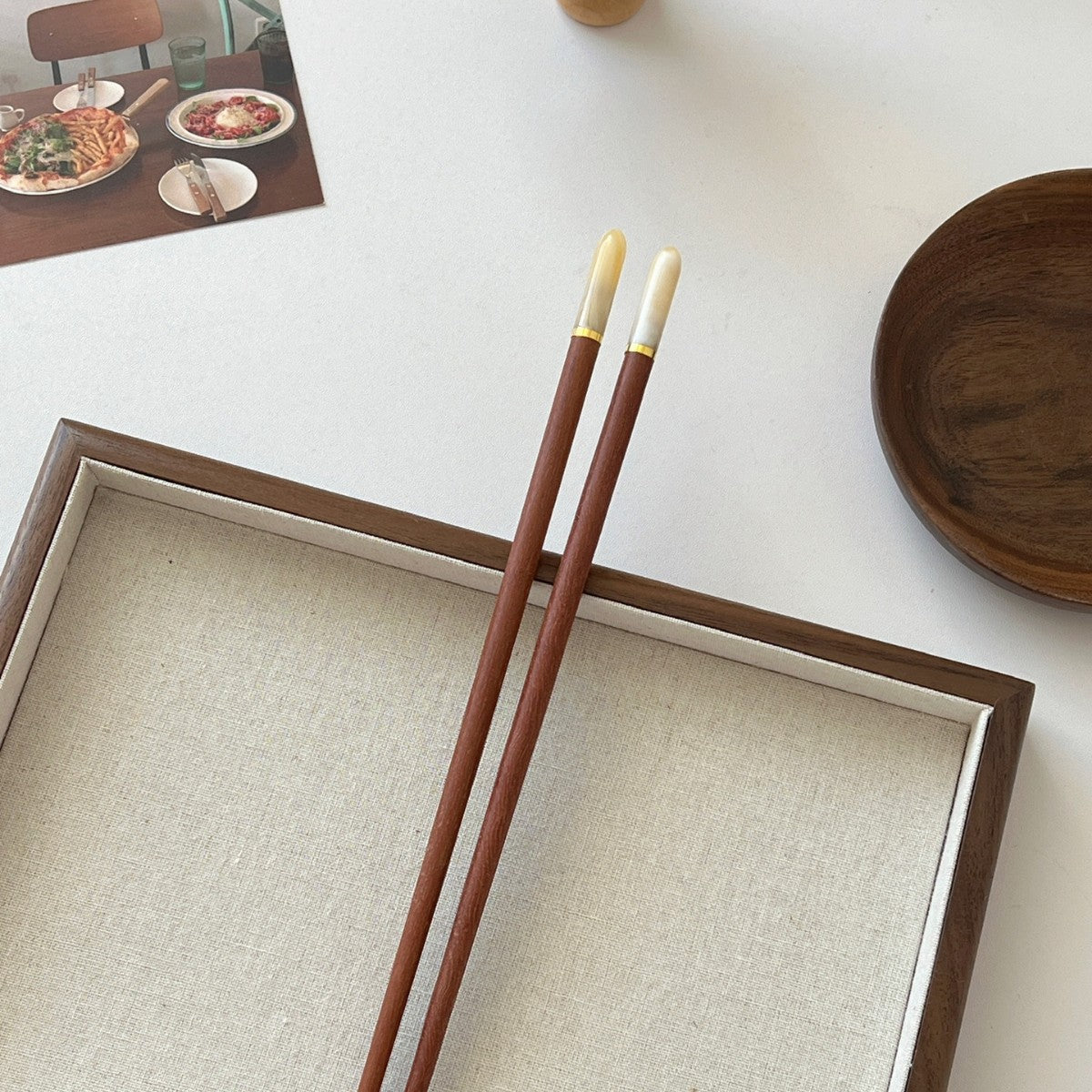 Top Red Sandalwood Chopsticks Household High-end