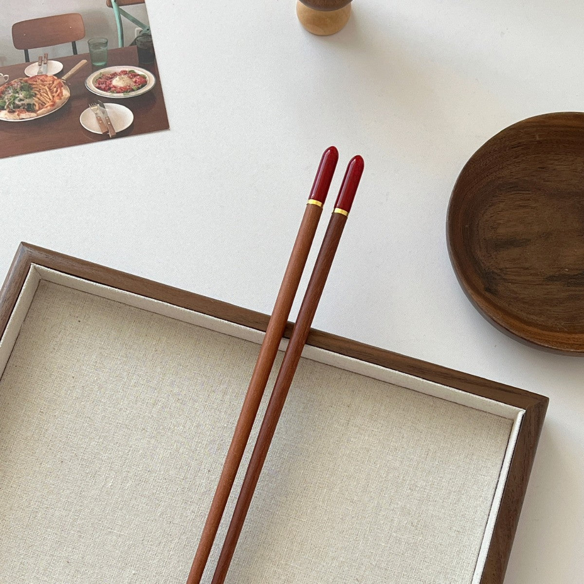 Top Red Sandalwood Chopsticks Household High-end