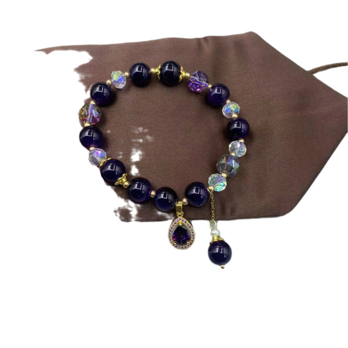 Fashion Lavender Romantic Amethyst Bracelet For Women