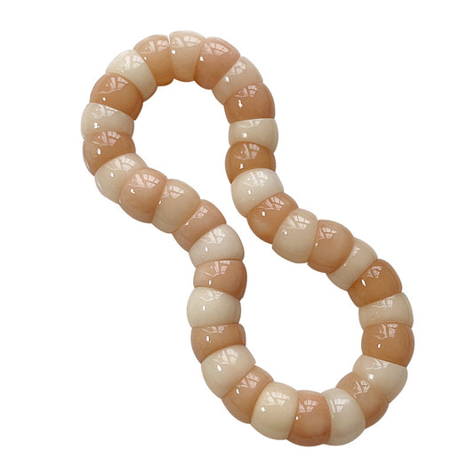 Little Lime Pork Intestine Hand Toy Pliable Temperament Prayer Beads Bracelet