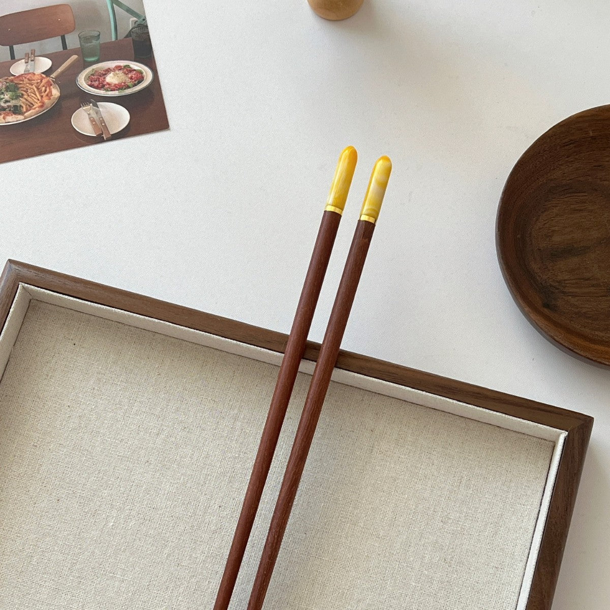 Top Red Sandalwood Chopsticks Household High-end