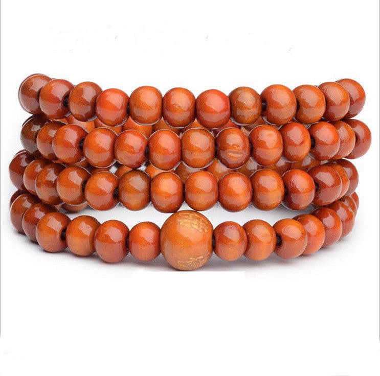 6MM Sandalwood 108 Buddhist Bead Bracelet