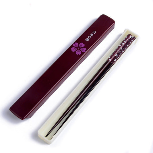 Children's Chopsticks Box Plastic Student Tableware Storage Box