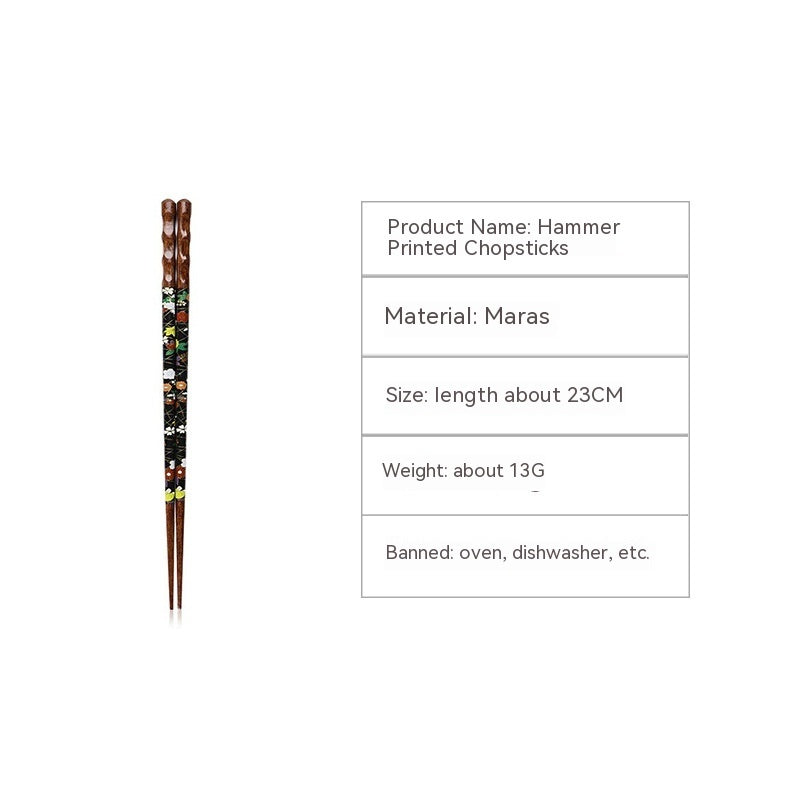 Fashion Flower Household Hotel Chopsticks