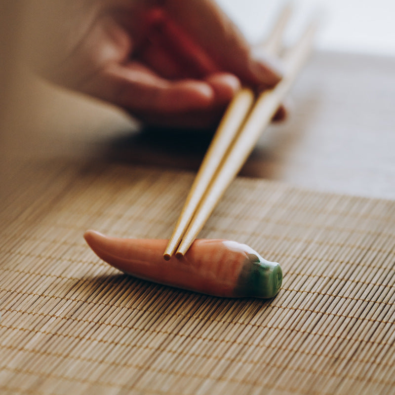 Creative Cute Chopstick Rest Chopsticks Dragging Cartoon