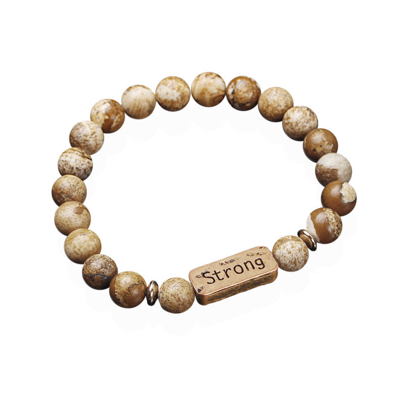 Fashion Inspirational Volcanic Rock Alloy Accessories Bracelet