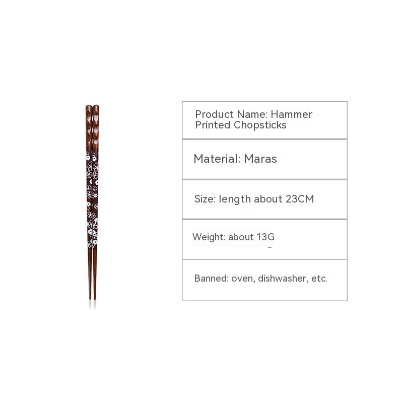 Fashion Flower Household Hotel Chopsticks