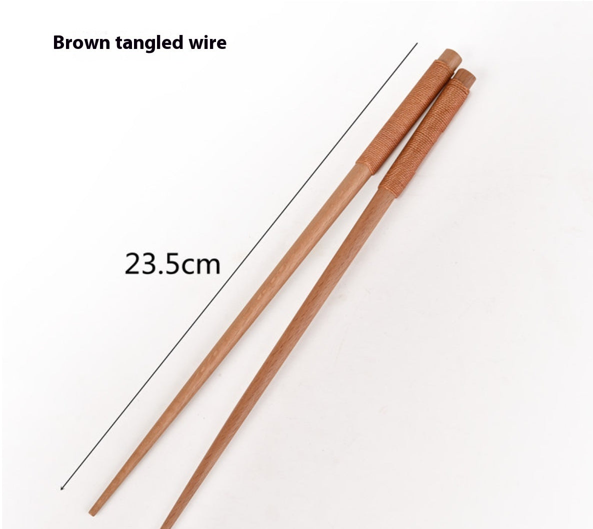 Japanese Beech Four Corners Wrapping Solid Wood Chopsticks
