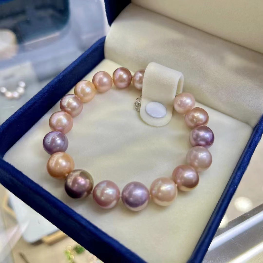 New Fashion 9-10mm Candy Color Freshwater Pearl Bracelet