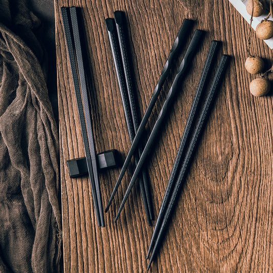 Household Stylish Pointed Chopsticks And Tableware