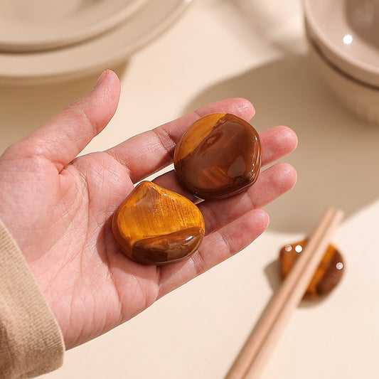 Ceramic Chopstick Holder Household Chopsticks Pillow Suit Creative Rest Chopstick Holder