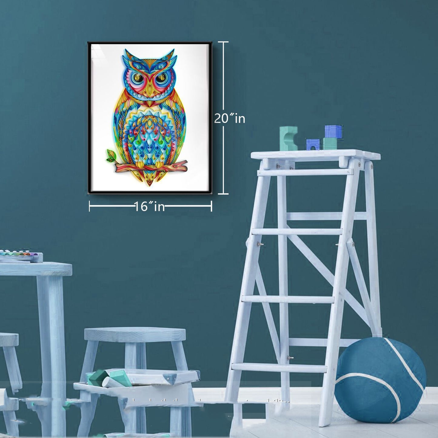 Quilted Paper Painting Creative Handmade Crafts