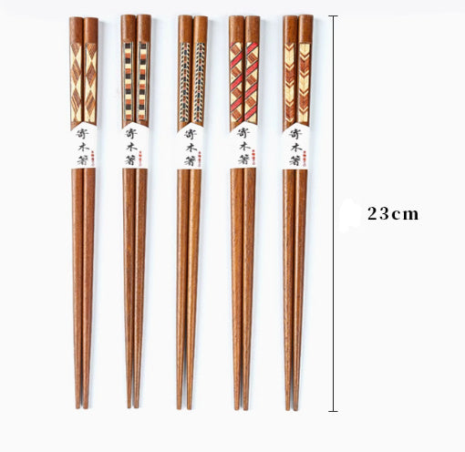 Send Wooden Chopsticks Pointed Anti-mildew Non-slip Meal