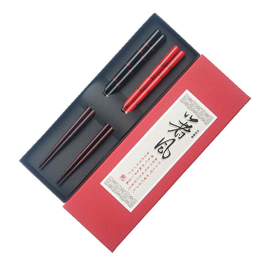 Couple Chopsticks Wooden Chopsticks Box