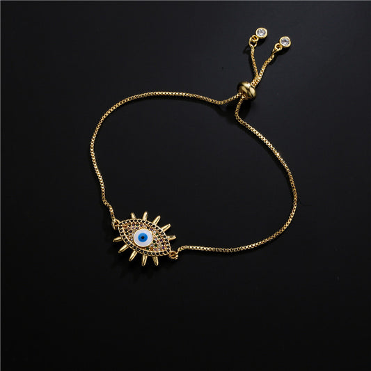 Fashion Personality Women's Copper Micro Bracelet