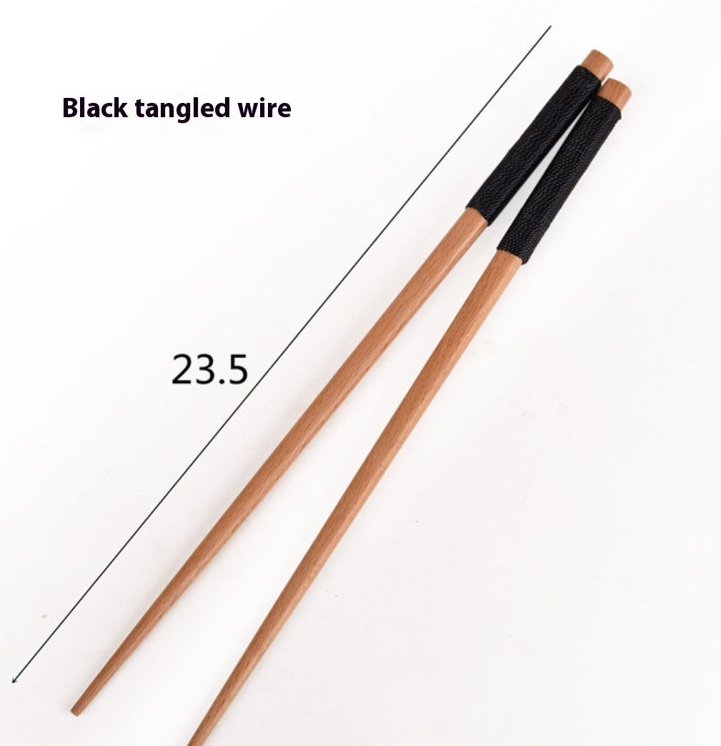 Japanese Beech Four Corners Wrapping Solid Wood Chopsticks