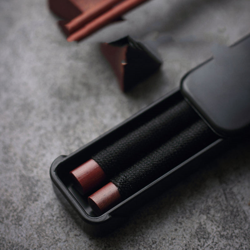 Single Japanese-style Pointed Short Chopsticks