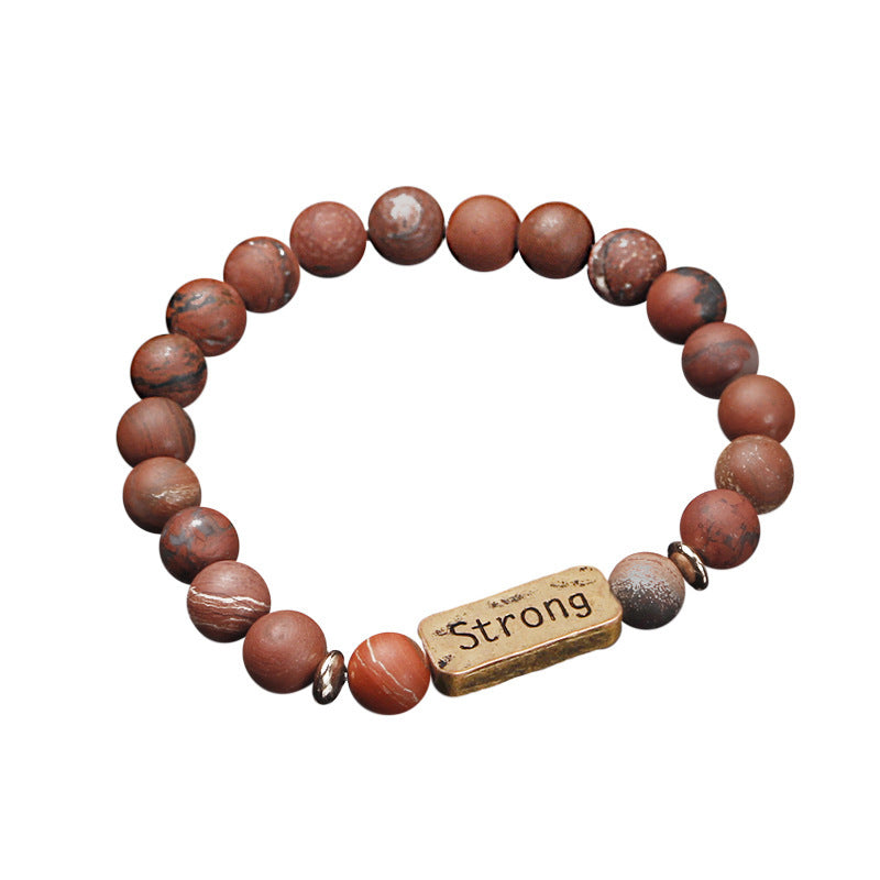 Fashion Inspirational Volcanic Rock Alloy Accessories Bracelet
