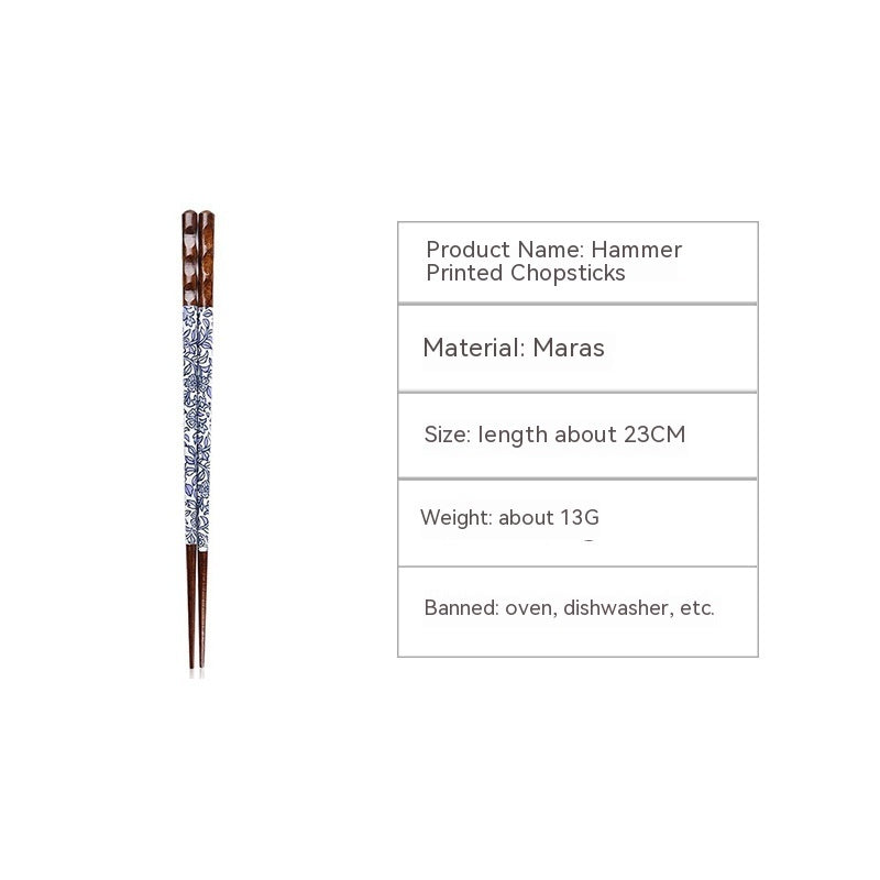 Fashion Flower Household Hotel Chopsticks